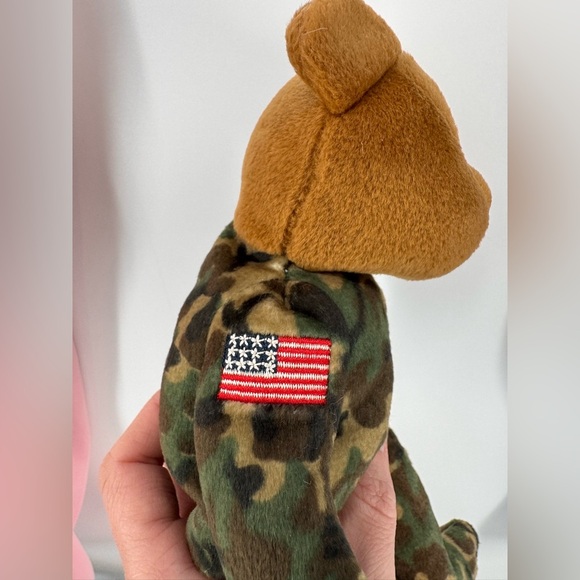 Ty Beanie Bear Military Army - Picture 2 of 2